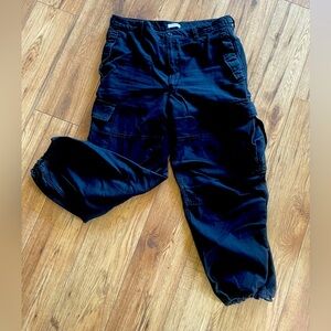 Tna black cargo pants size 12.